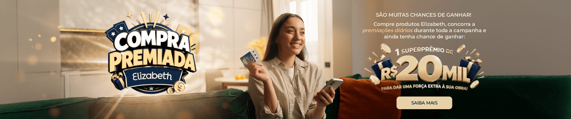 Promoção Compra Premiada Elizabeth