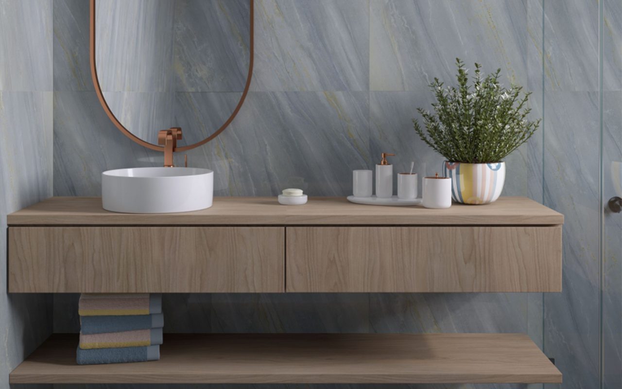 Cimento na decoração: personalidade para sua casa